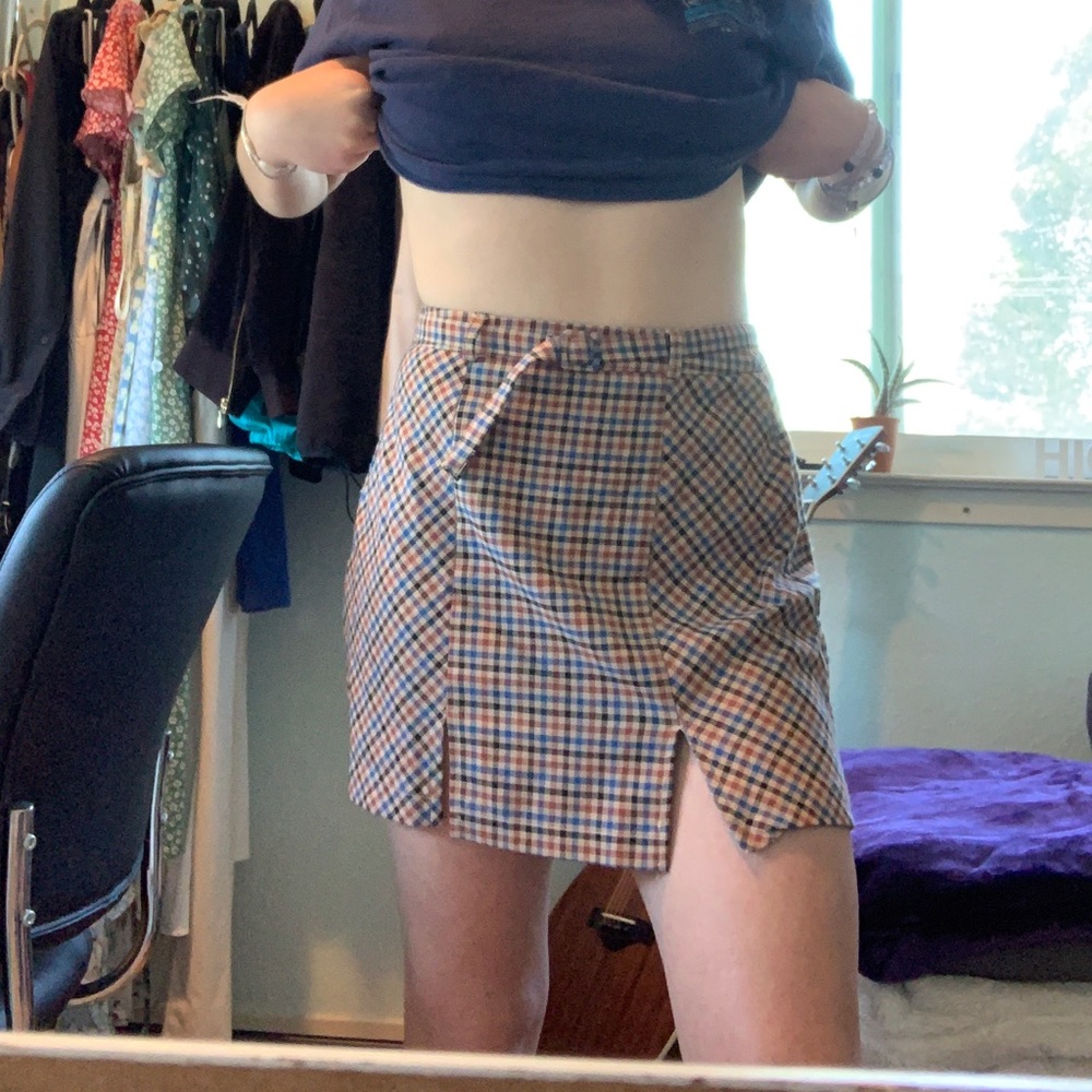 NWT PacSun plaid skirt